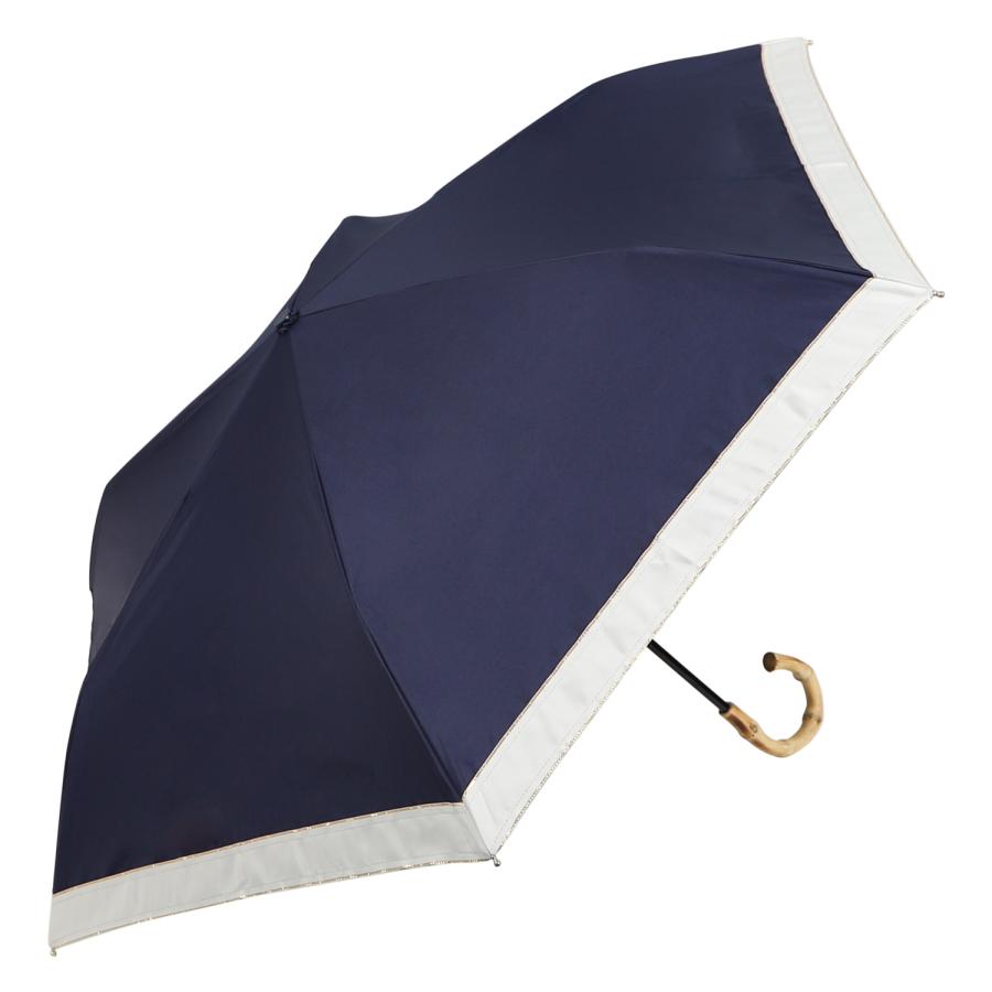 日傘 軽量 折りたたみ 完全遮光 晴雨兼用 遮光率100% UVカット 雨傘 折り畳み コンパクト 3段式 レディース Refume レフューム REFU-0001