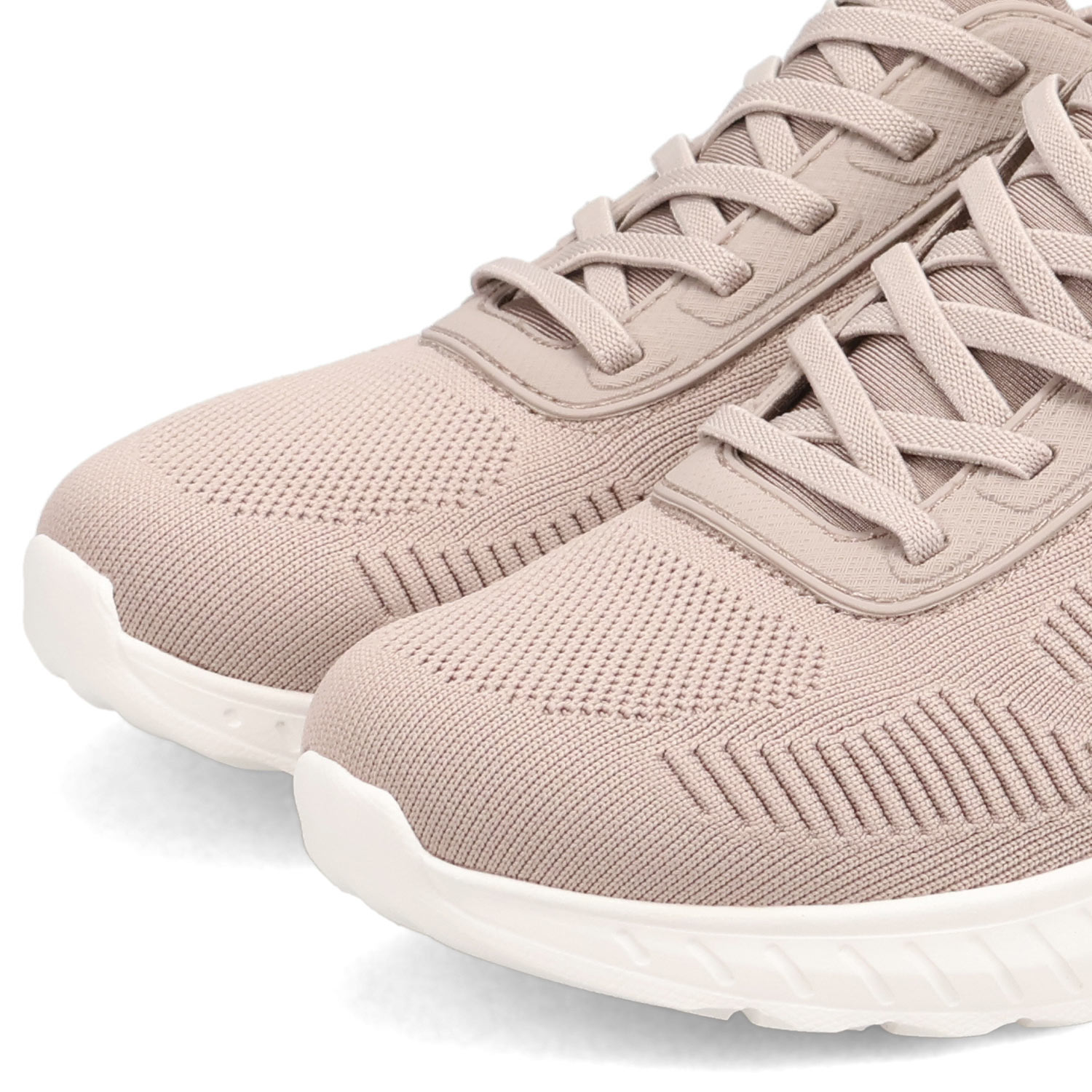 スケッチャーズ SKECHERS スリップインズ ボブス スポート スクワッド カオス スニーカー レディース ベージュ 117497W SKECHERS（スケッチャーズ） スリップインズ ボブス スポート