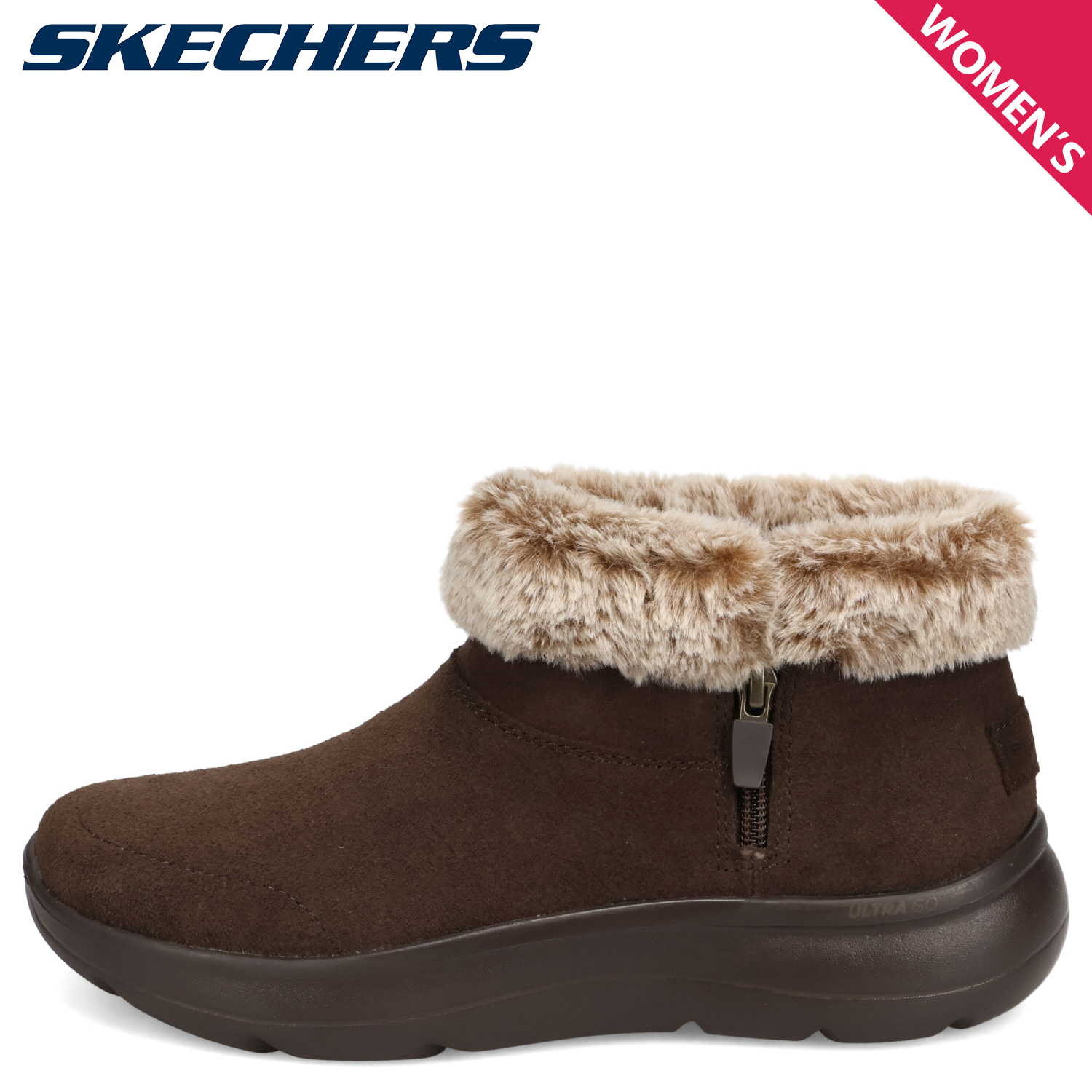 スケッチャーズ SKECHERS ブーツ ウィンターブーツ アンクルブーツ オンザゴー アンコール スノーキャップド レディース 防寒 144848 SKECHERS（スケッチャーズ） ブーツ ウィンターブーツ アンクルブーツ