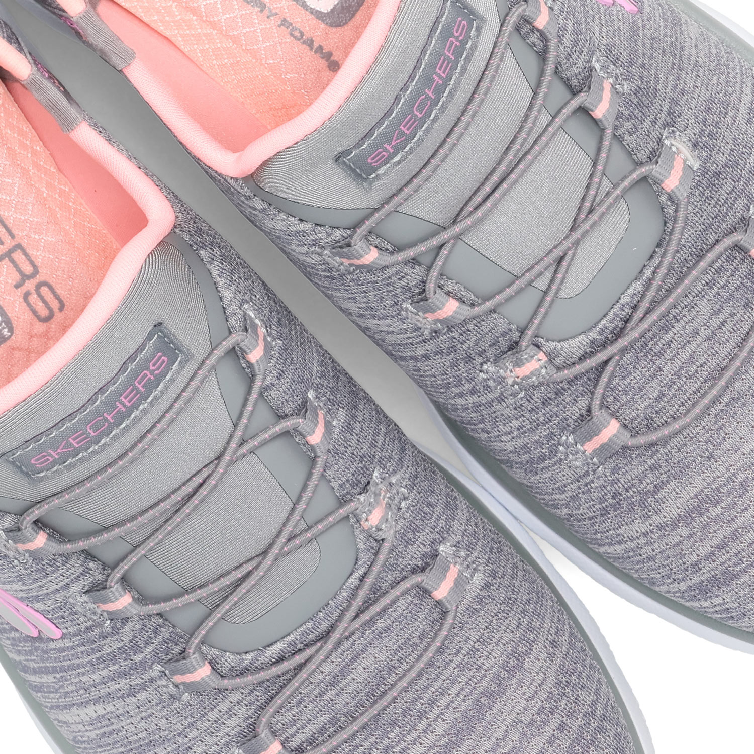 未使用級極美品 23㎝◎SKECHERS Slip-Ins スニーカー グレー SKECHERS（スケッチャーズ） スリップインズ サミッツ エブリデイ