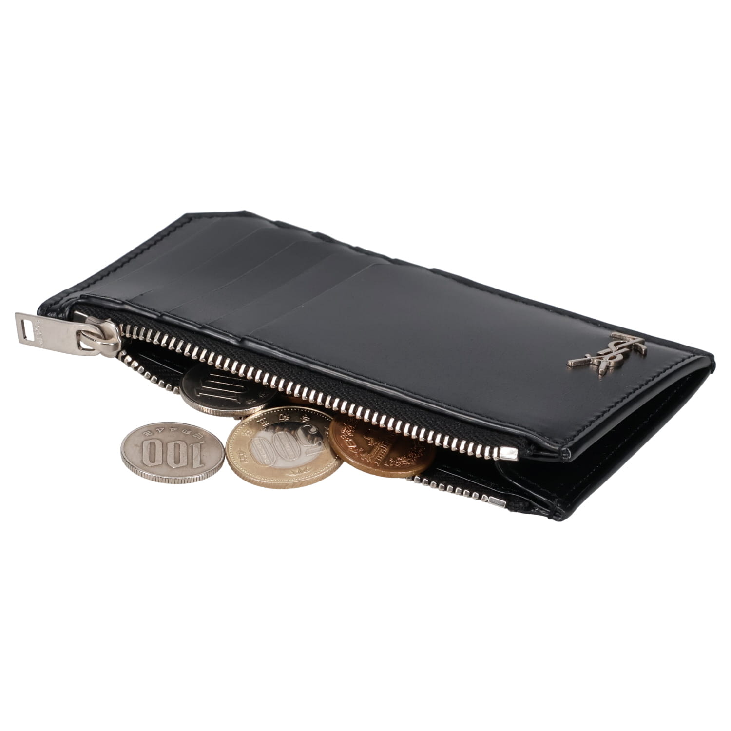 サンローラン SAINT LAURENT カードケース 名刺入れ 定期入れ パス