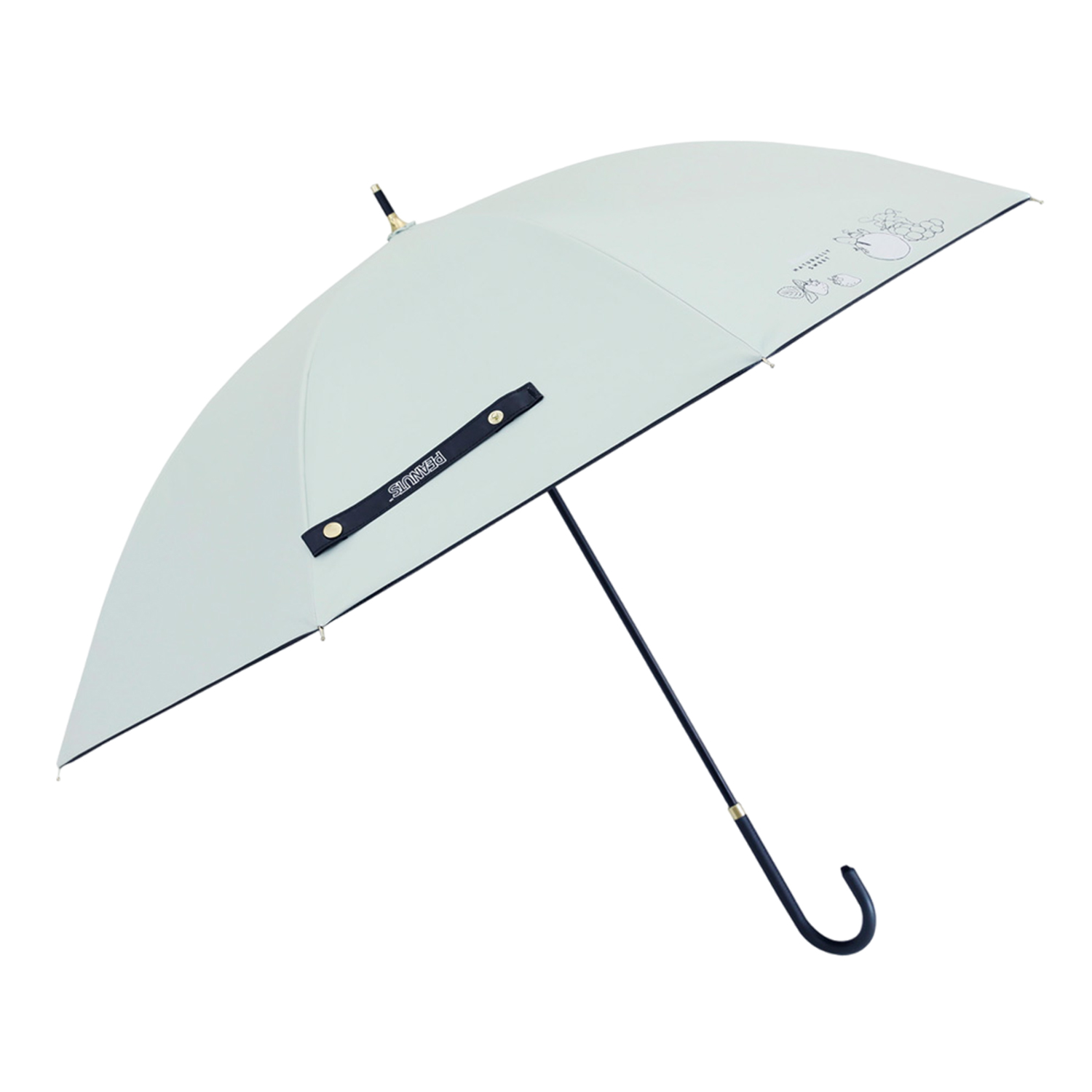 SNOOPY 日傘 軽量 晴雨兼用 長傘 レディース 50cm 遮熱 紫外線対策 撥水 VINYL ...