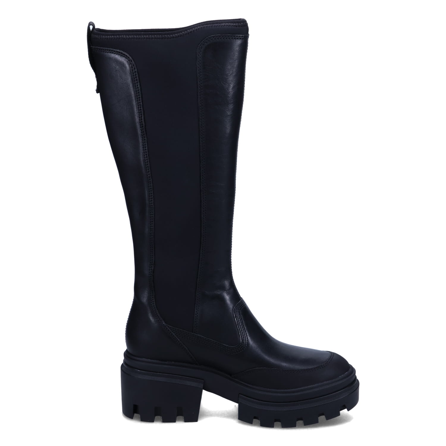 Timberland 黒 レースアップロングブーツ カーナビー クール ブーツ レディース ｜【Timberland公式通販