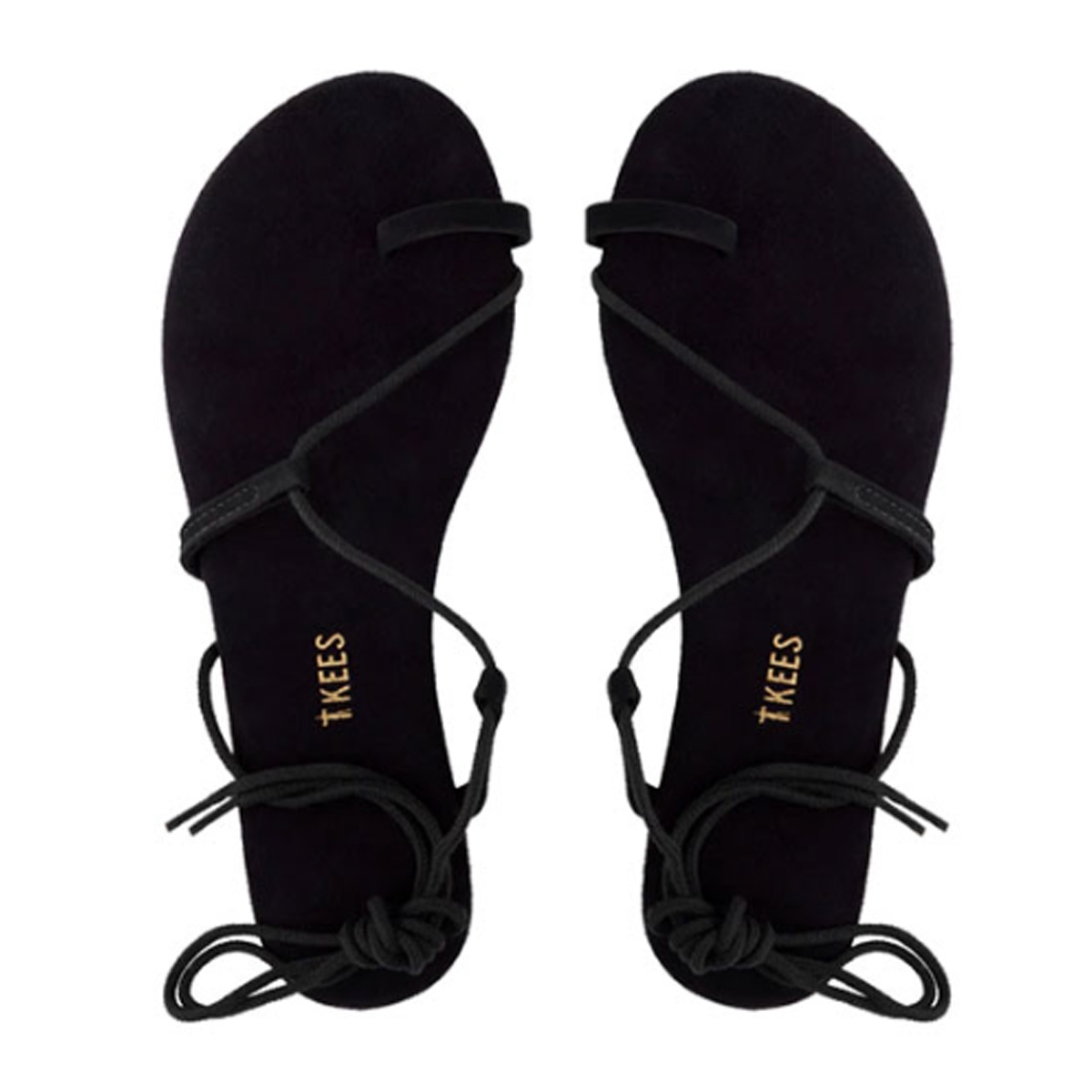 TKEES（ティキーズ） ジョースエード サンダル 編み上げ レディース JO