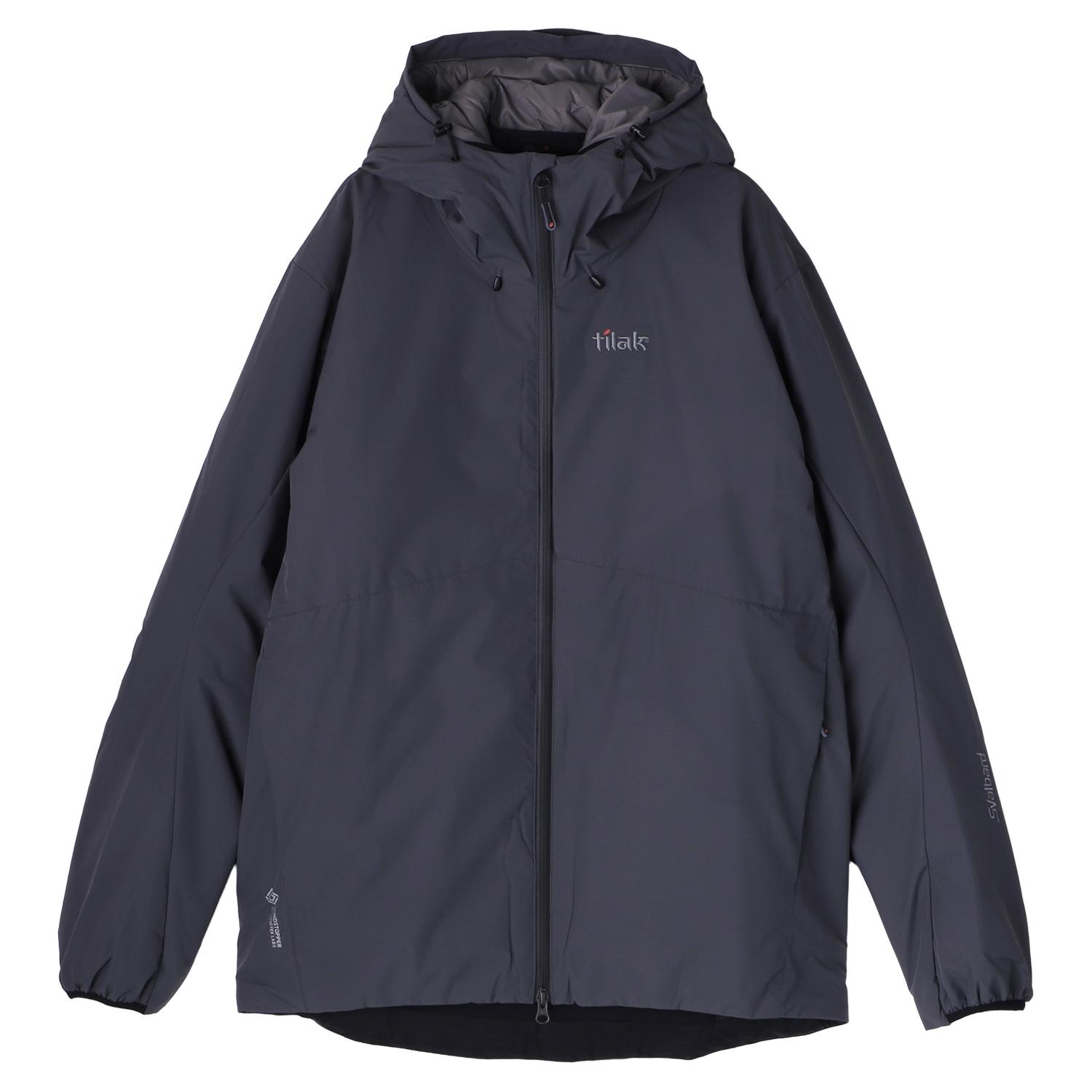 R1011.3 tilak ダークグレー ネイビー アウトドアジャケット tilak（ティラック） ジャケット スバルバード 中綿 アウター メンズ