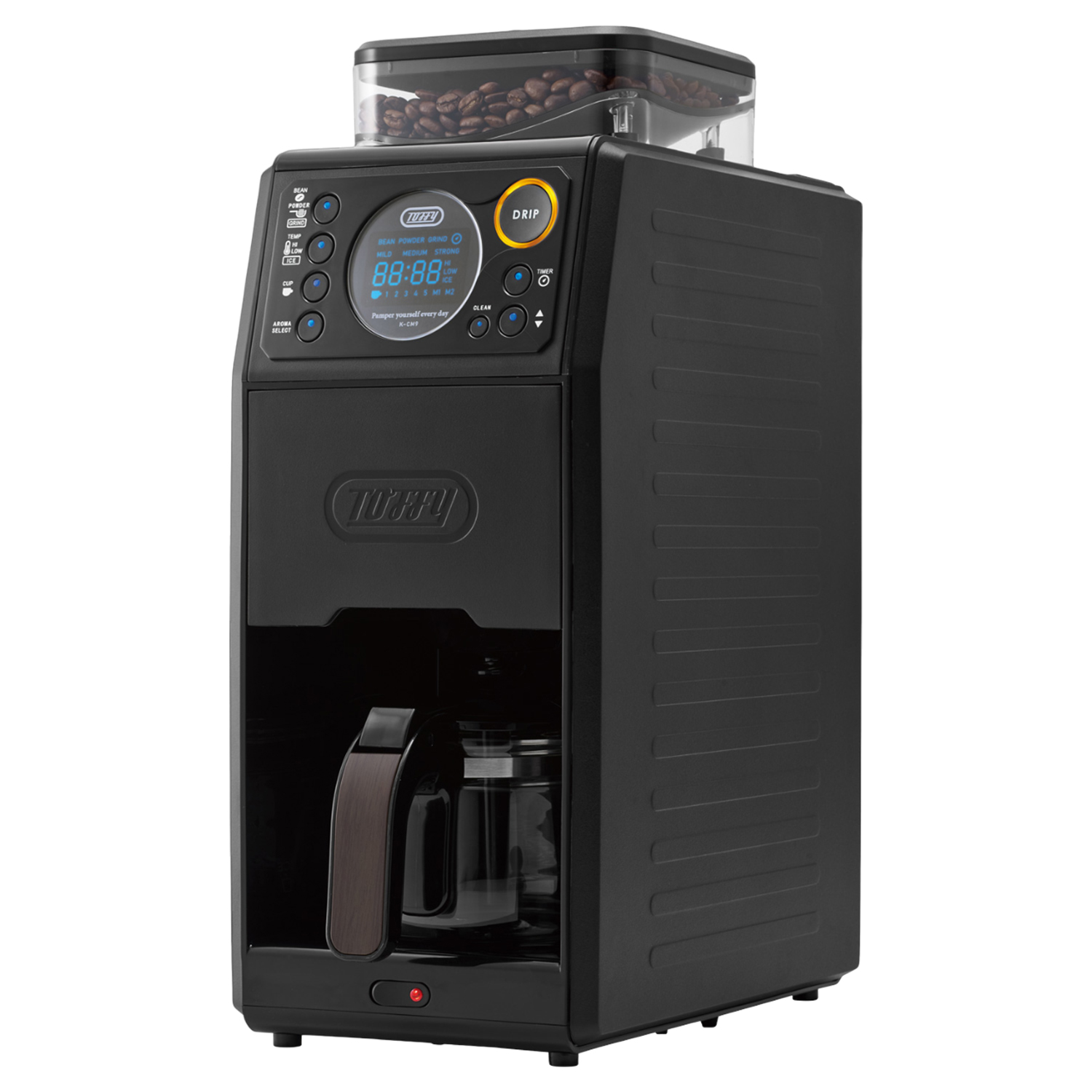 Toffy トフィー コーヒーメーカー コーヒーマシーン コーヒーミル ミル付き 全自動 ラドンナ LADONNA K-CM9 | Toffy | 02