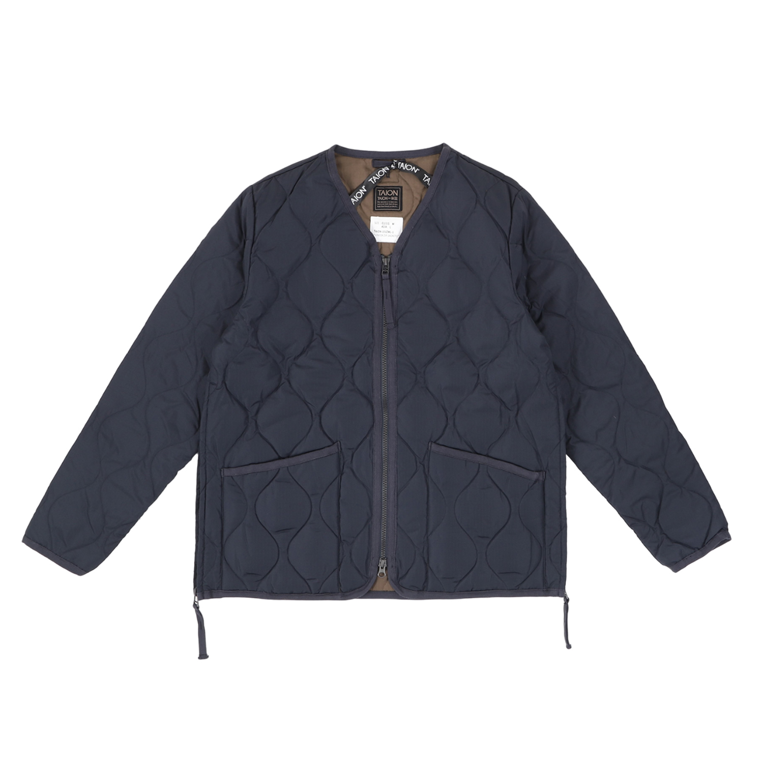 TAION（タイオン） ダウン ジャケット アウター ミリタリー Vネック