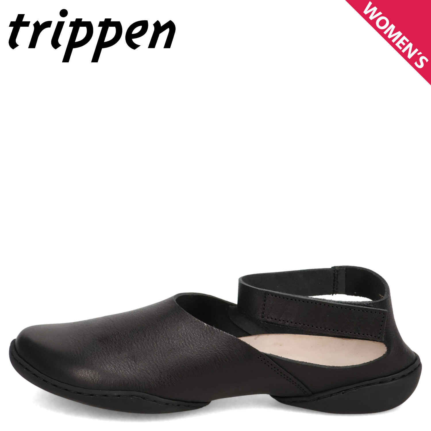 trippen（トリッペン） ストラップシューズ アンクル レザー パン