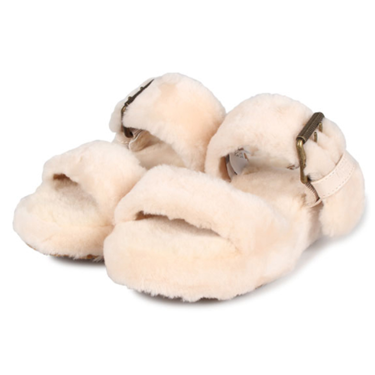 UGG アグ サンダル コンフォートサンダル ファズ イヤー レディース 厚底 WOMENS FUZZ YEAH 1104662