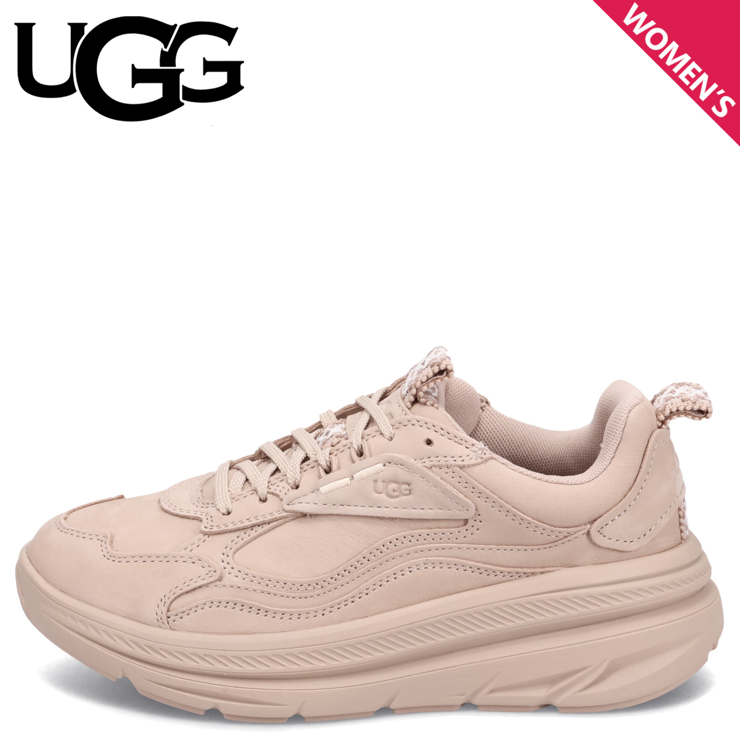 UGG（アグ） スニーカー レディース 厚底 CA1 ベージュ 1136845