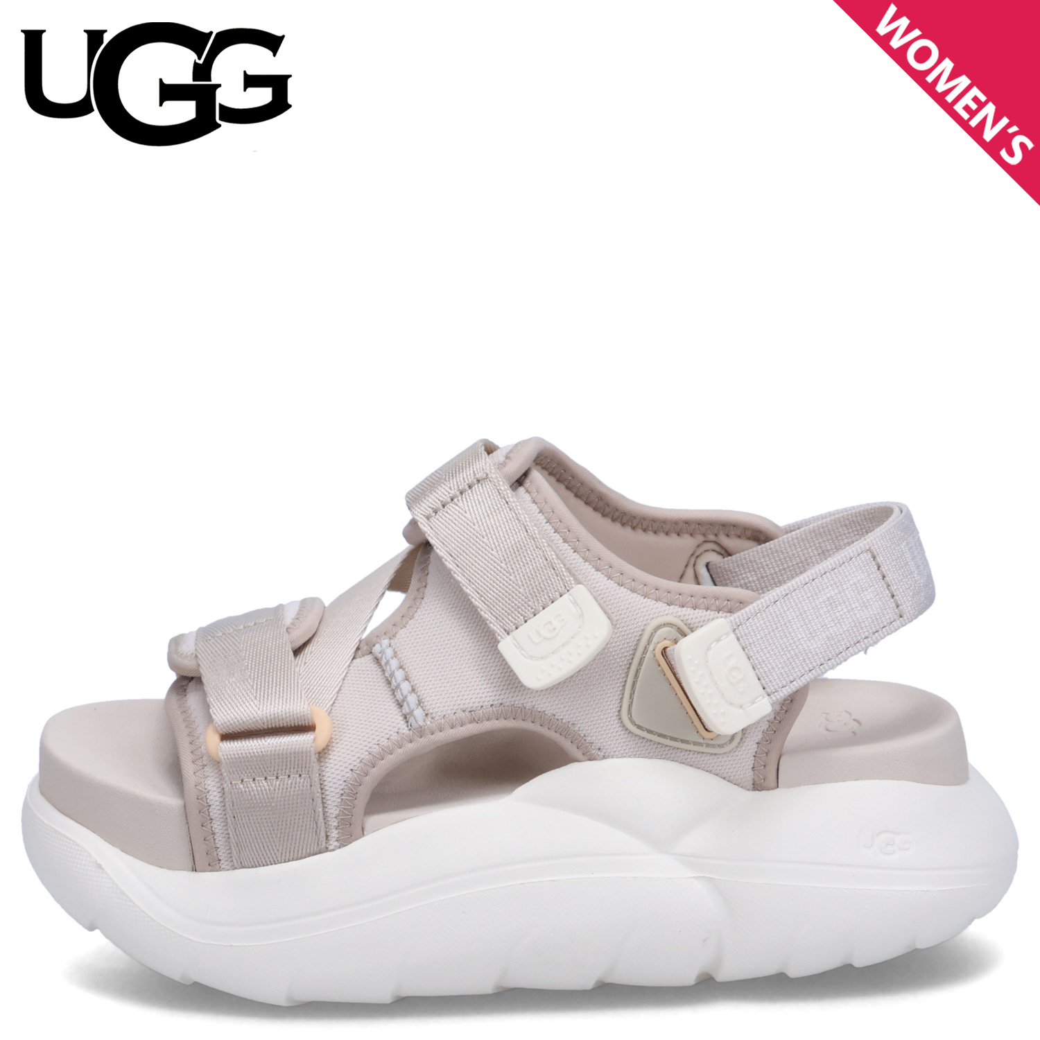 UGG アグ サンダル ストラップサンダル ラ アルト クロスストラップ レディース 厚底 LA ALTO CROSS STRAP ベージュ  1152688 : ugg-1152688-cera : Goods Lab Plus - 通販 - Yahoo!ショッピング