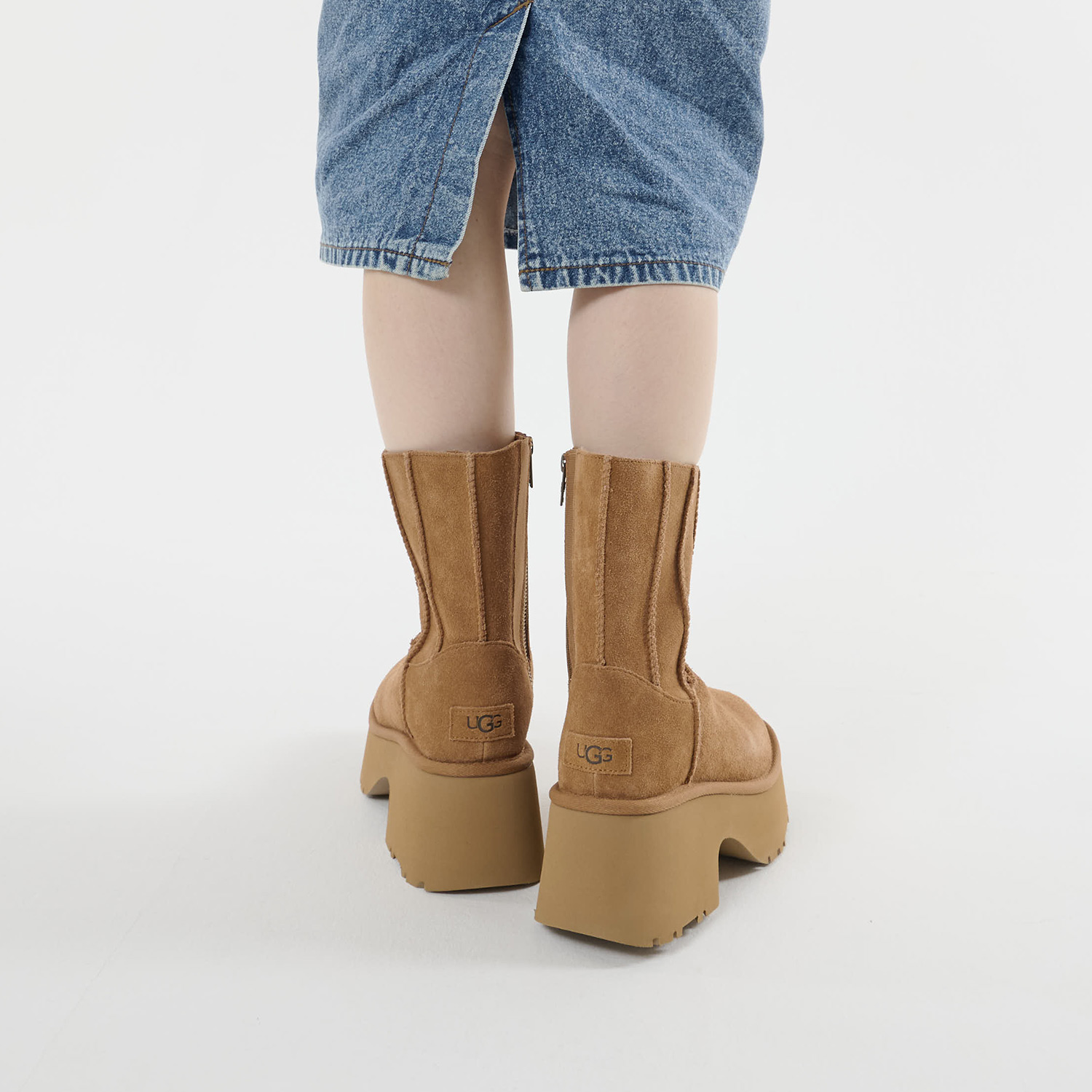 UGG CLASSIC SHORT II BOOTS 1016223 NAVY SIZE 23cm Used | eBay