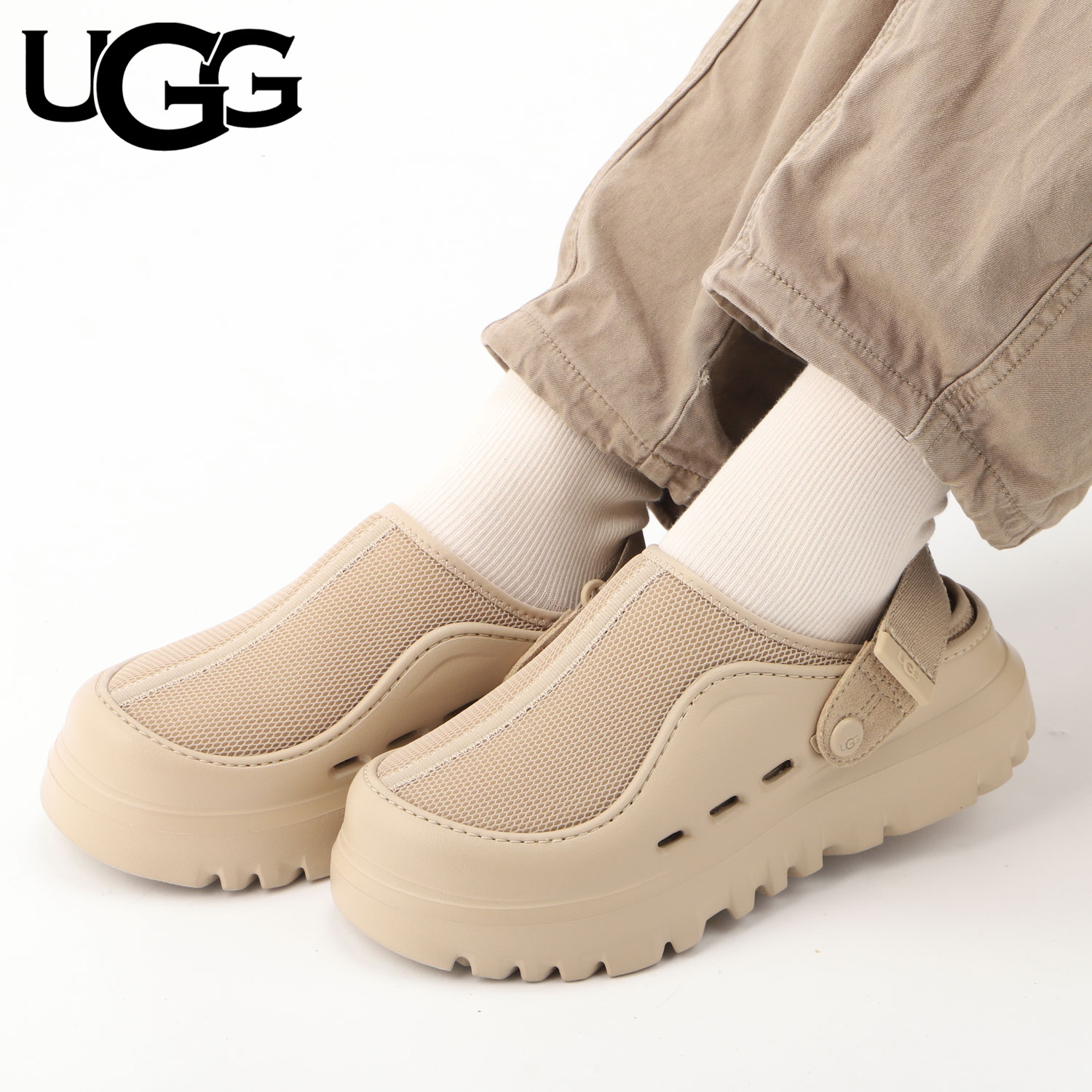 UGG アグ サンダル クロッグサンダル ピークモッド レディース