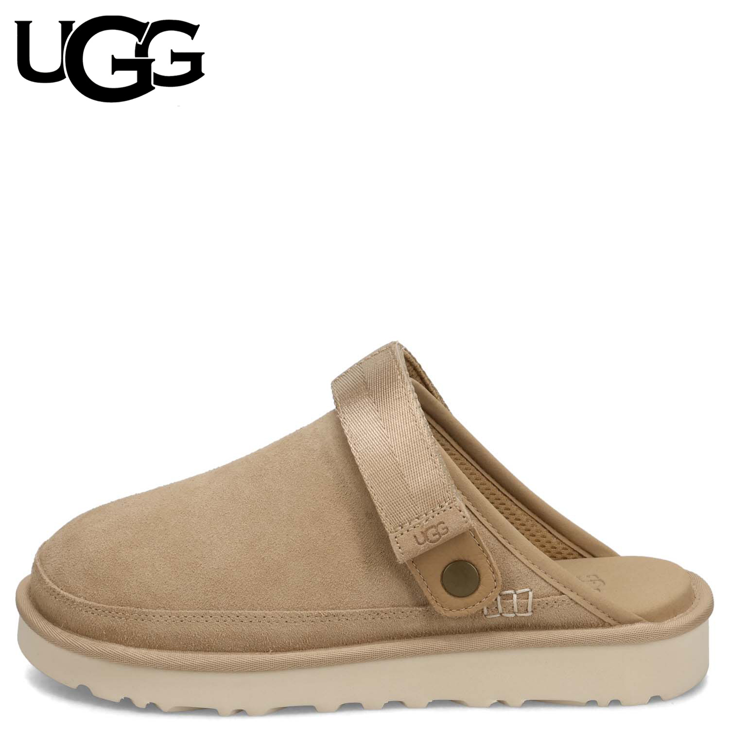 UGG アグ サンダル ベージュ ゴールデンコーストクロッグ サイズ8 UGG アグ クロッグサンダル ゴールデンコースト メンズ