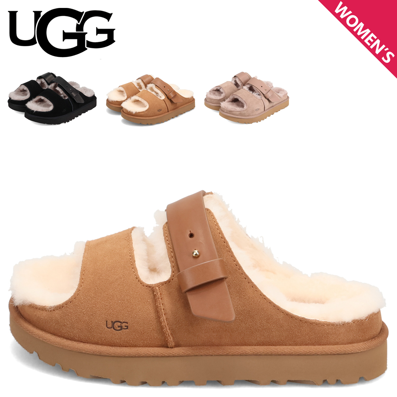 UGG アグ サンダル ストラップサンダル グリーンポート