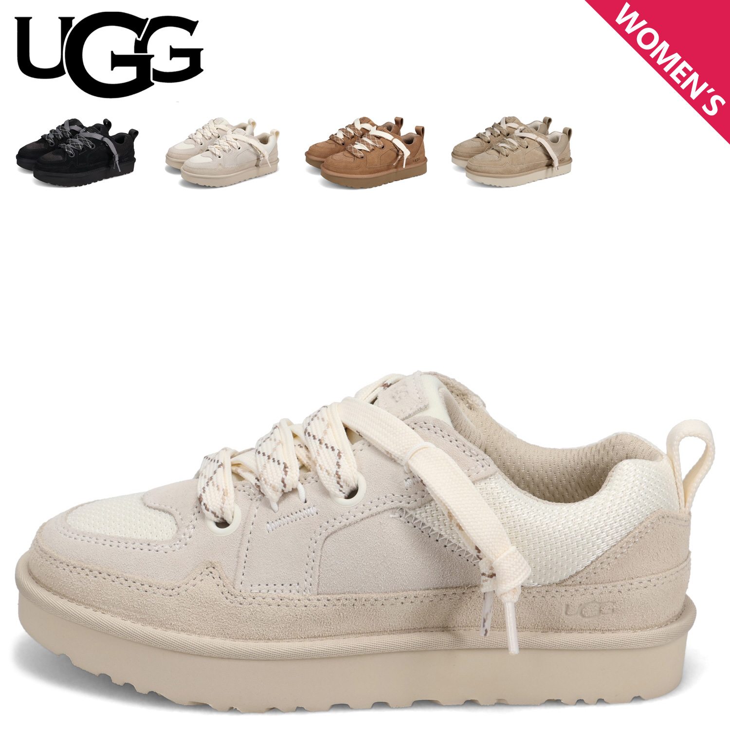 UGG（アグ） スニーカー ロー ローメル レディース 厚底 W LO LOWMEL