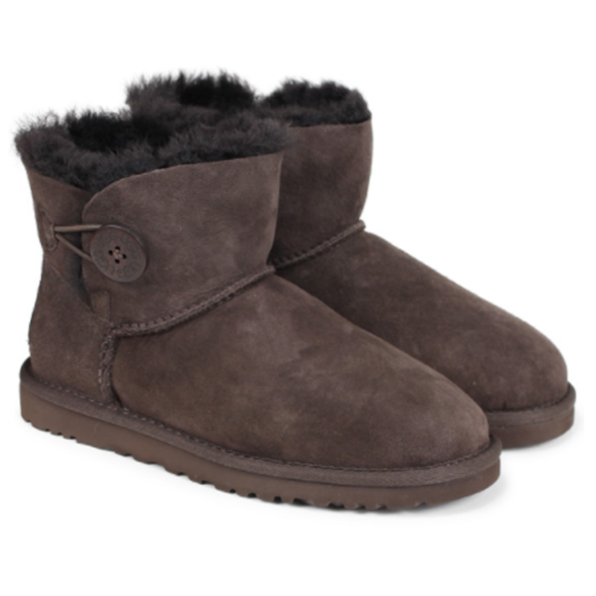 UGG アグ ムートンブーツ ベイリーボタン 2 ミニ レディース WOMENS