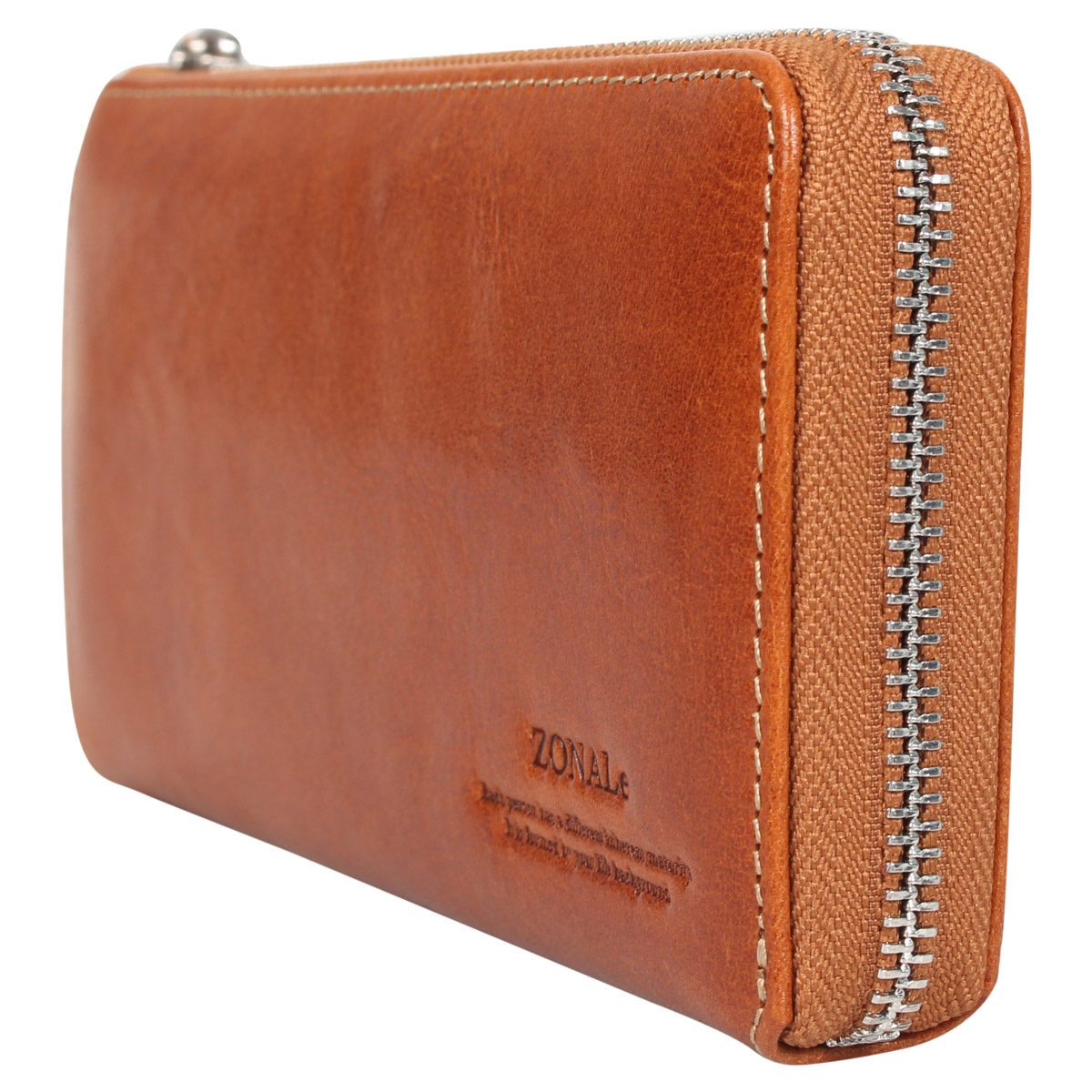 ZONALe（ゾナール） 長財布 メンズ 本革 L字ファスナー RENZINA