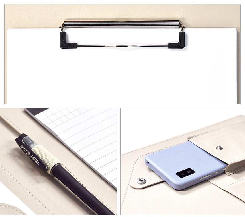 バインダー カバー A4 システム手帳 多機能 メモ帳 ファイル