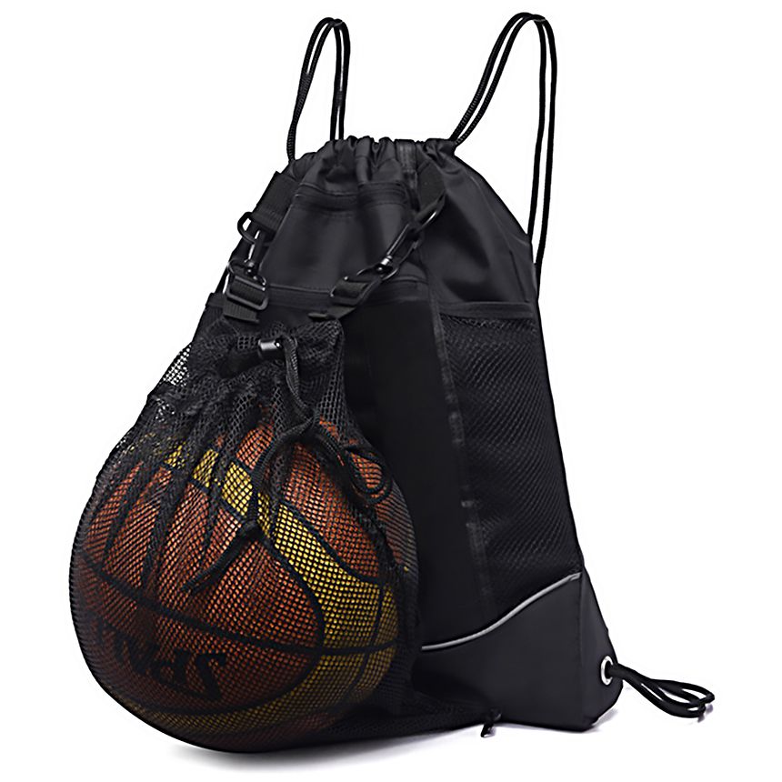 ボールナップサック 撥水加工 サッカーバッグ ナップザック 5号球 バスケットボール 7号球 ボール収納 リュックサック｜goodsland｜02