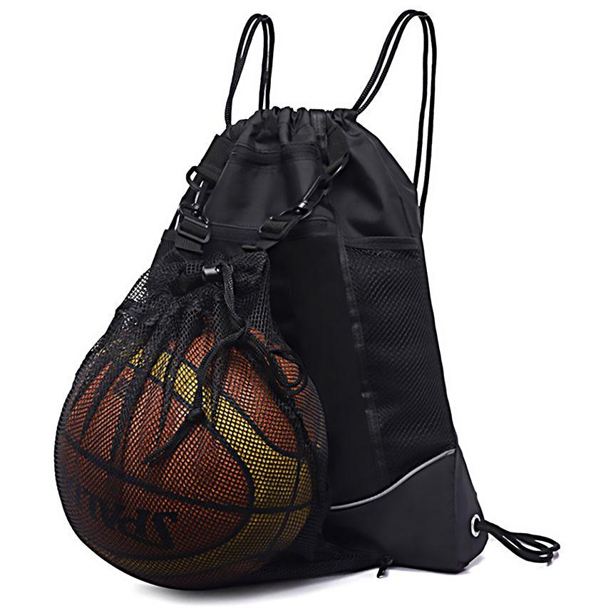ボールナップサック 撥水加工 サッカーバッグ ナップザック 5号球 バスケットボール 7号球 ボール収納 リュックサック