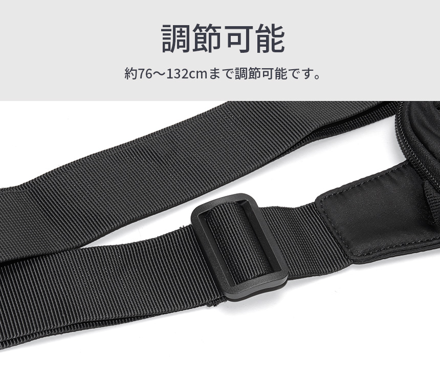 ショルダーバッグ ボディバッグ 斜め掛け 肩掛...の詳細画像5