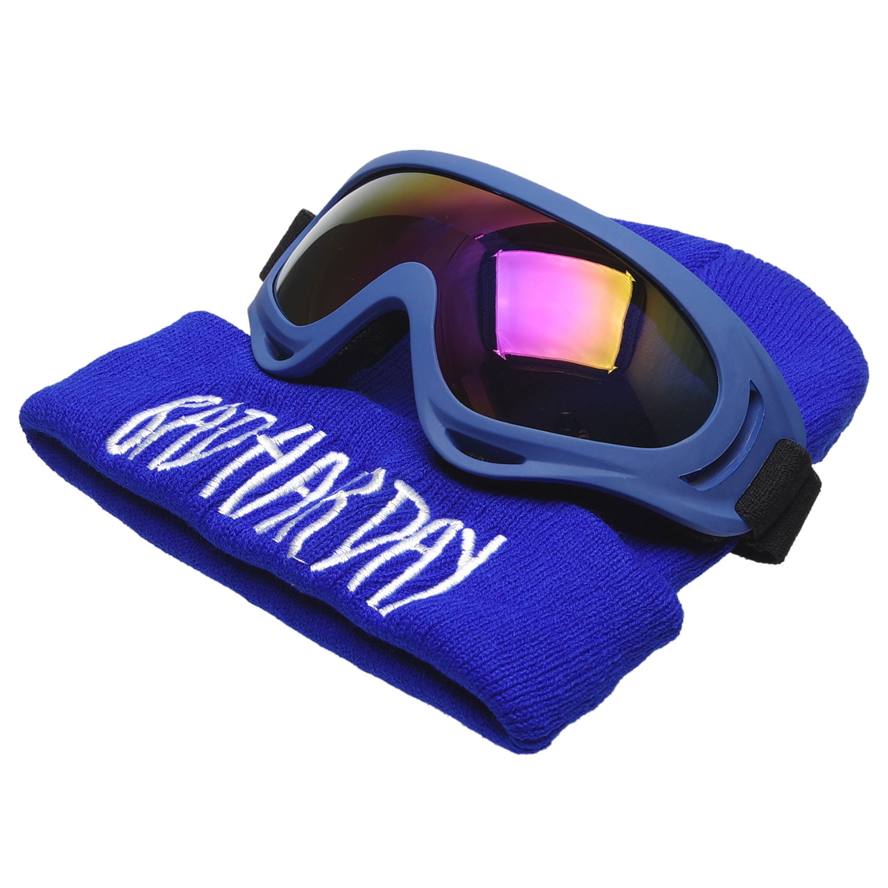 スノーボード ニット帽 ゴーグル セット 子供用 メンズ レディース フリーサイズ スキー