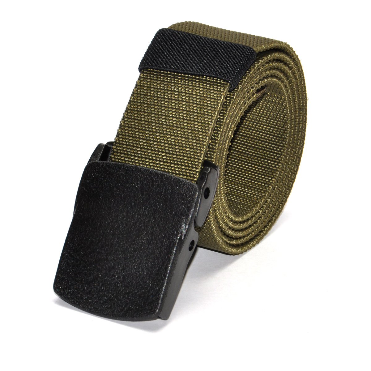 ベルト 伸びる ガチャベルト 110cm メンズ 8色 ミリタリー カジュアル