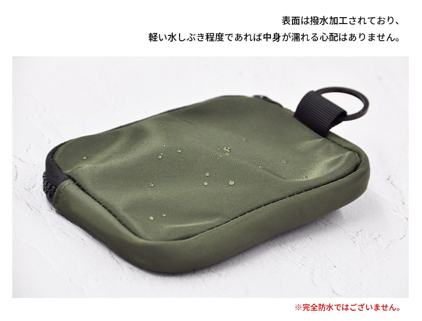 ミニ ポーチ キーリング 小型 バッグ 小物入れ おしゃれ 携帯 持ち運び