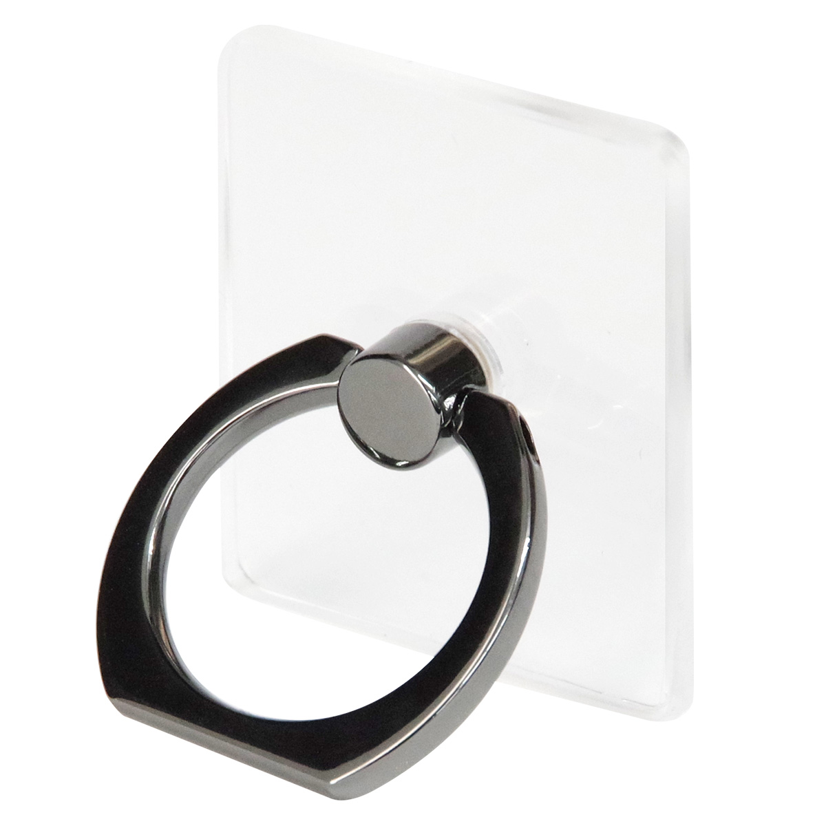 スマホリング 透明 おしゃれ クリア 360度回転 スタンド 両面テープ 落下防止 iPhone : GoodsLand - 通販 -  Yahoo!ショッピング