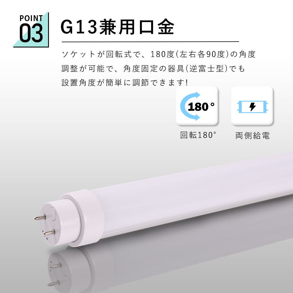 店舗情報 50本セット 直管型LED蛍光灯 全工事不要 15形 直管型led