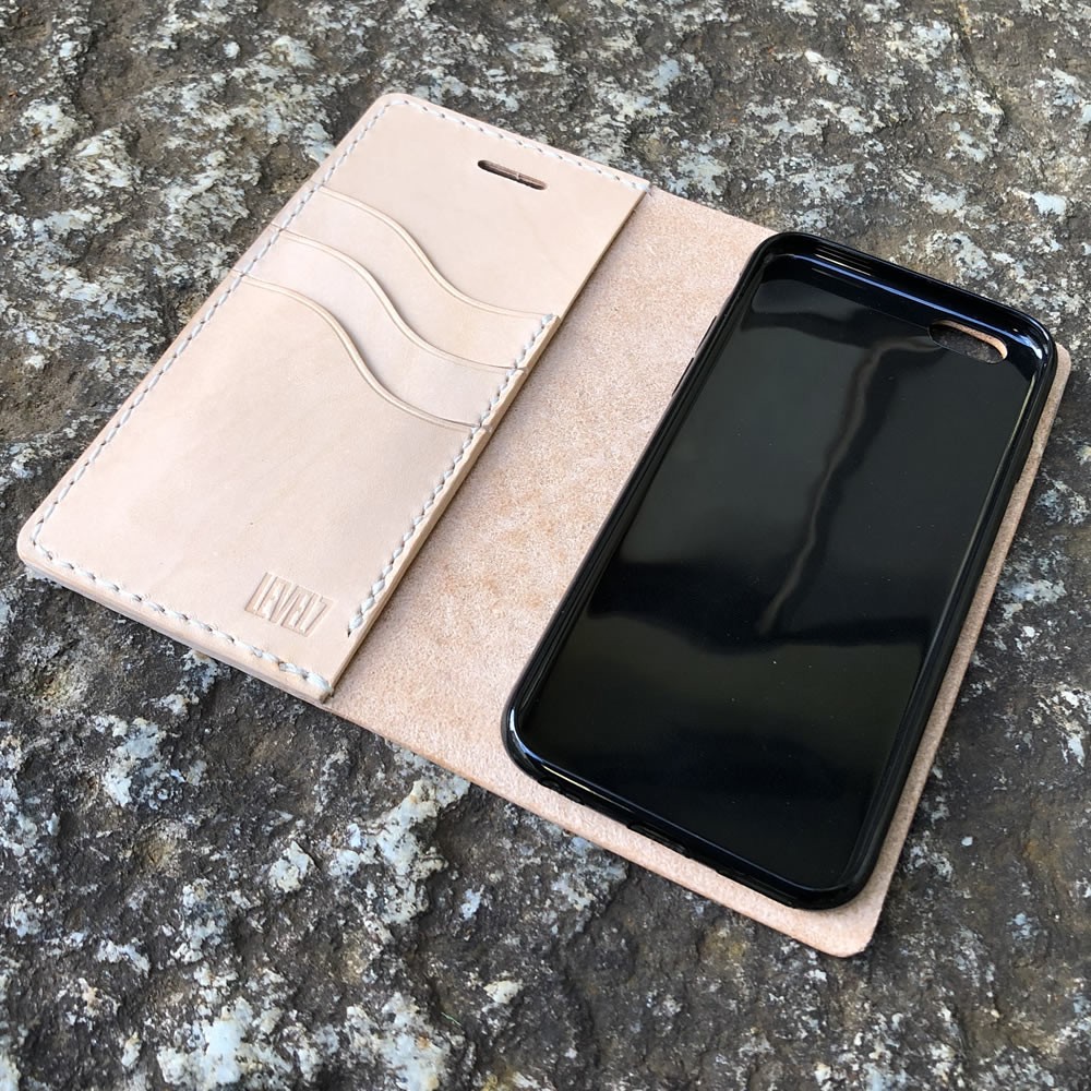 日本製のハンドメイド 各種iPhoneに対応 iPhoneケース 手帳型 手縫い