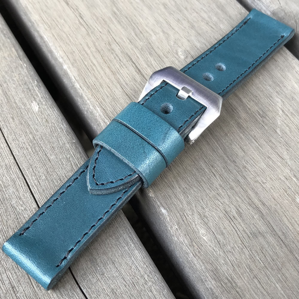 日本製 ハンドメイド パネライ スタイル ステア ヌメ革/レザーベルト