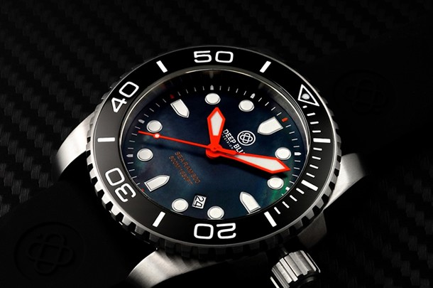 deep blue (ディープブルー) sr500-pbk sea ram 500m防水 ronda 715