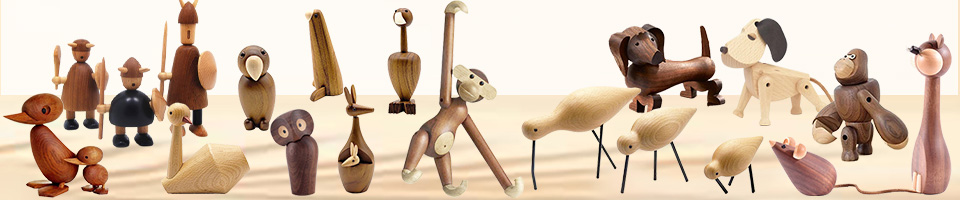 置き物 木製 人形