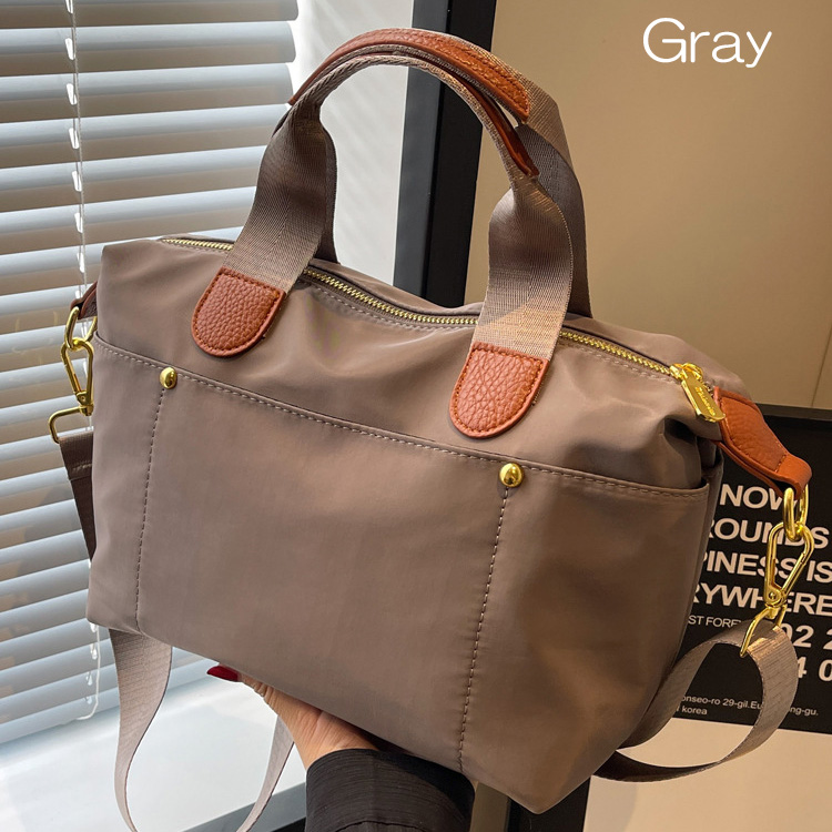 ボストンバッグ ショルダーバッグ 軽量 布製 2way ハンド 肩掛け 斜め