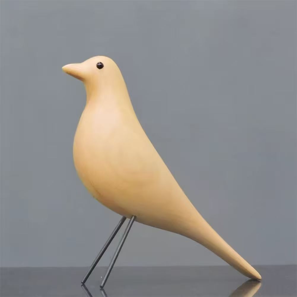 置き物 木製 鳩 大 インテリア 人形 雑貨 オブジェ ハト はと hato