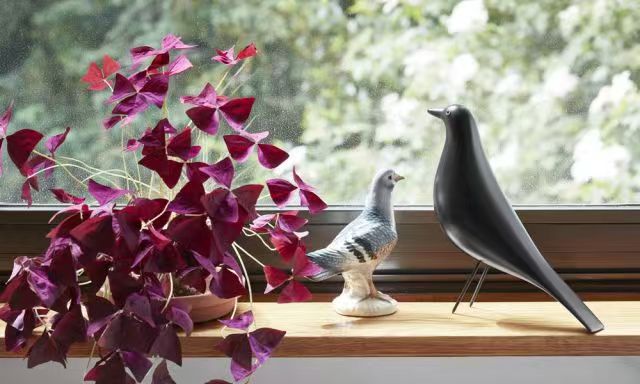 置き物 木製 鳩 大 インテリア 人形 雑貨 オブジェ ハト はと hato