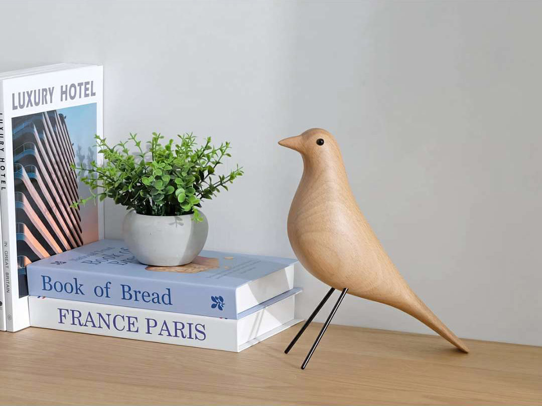 置き物 木製 鳩 大 インテリア 人形 雑貨 オブジェ ハト はと hato