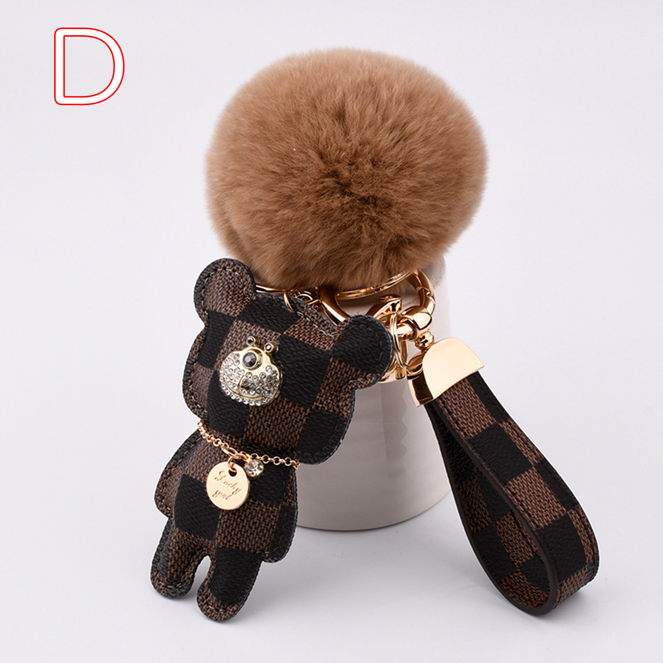 TWS ポップアップ　トートバッグ　ぬいぐるみ ホルダー　ポーチ　ベア　くま ラボットアクセサリー /おんぶくまちゃんぬいぐるみポーチ