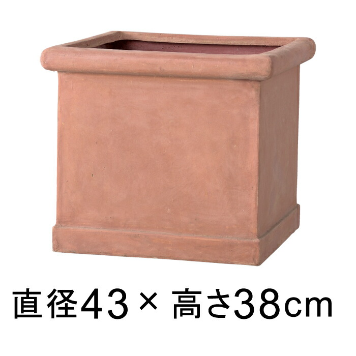 CLタブポット 43cm ライトブラウン【送料無料】【メーカー直送・同梱