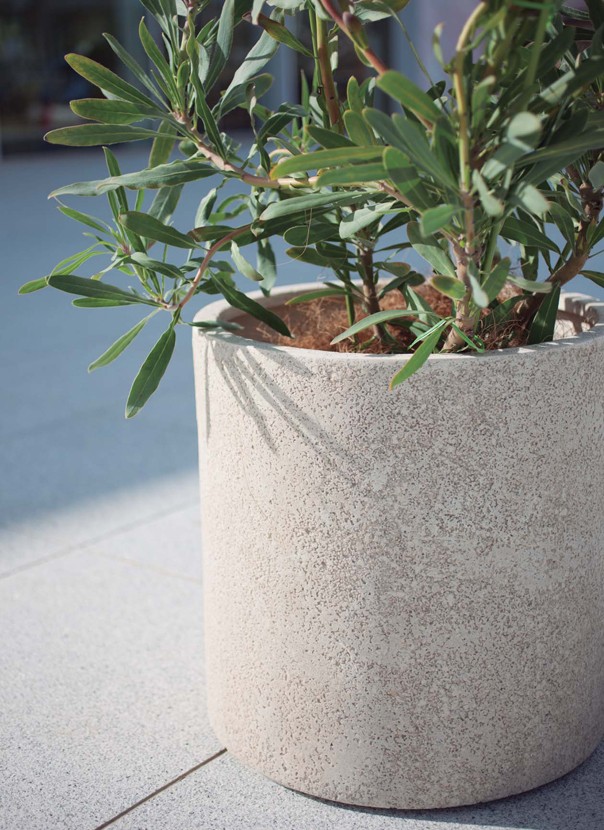 植木鉢 おしゃれ 大型 サンディ シリンダー 45cm メーカー直送 日時 