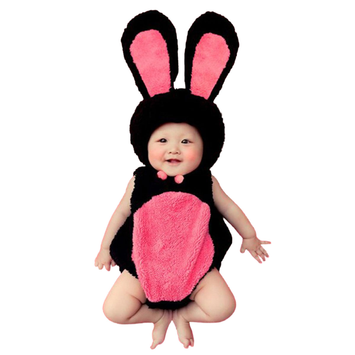 赤ちゃん コスプレ うさぎ ウサギ 兔 かぼちゃ 着ぐるみ ハロウィン ベビー 服 くま 牛 アニマル カバーオール おもしろ 仮装 衣装