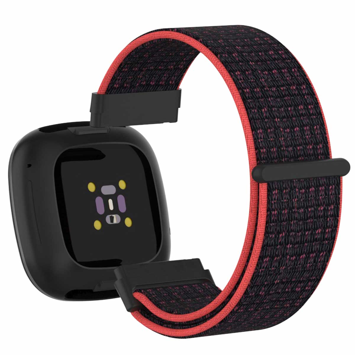 保護カバーセット】Fitbit sense versa 3 交換 ベルト ナイロン