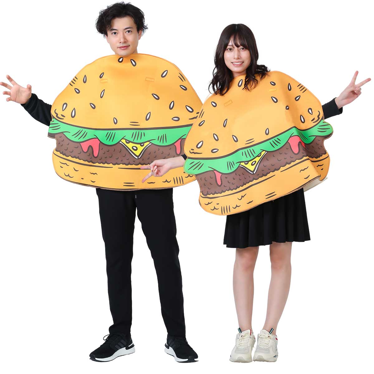 おもしろ コスプレ ハンバーガー 着ぐるみ 面白 ハロウィン 仮装