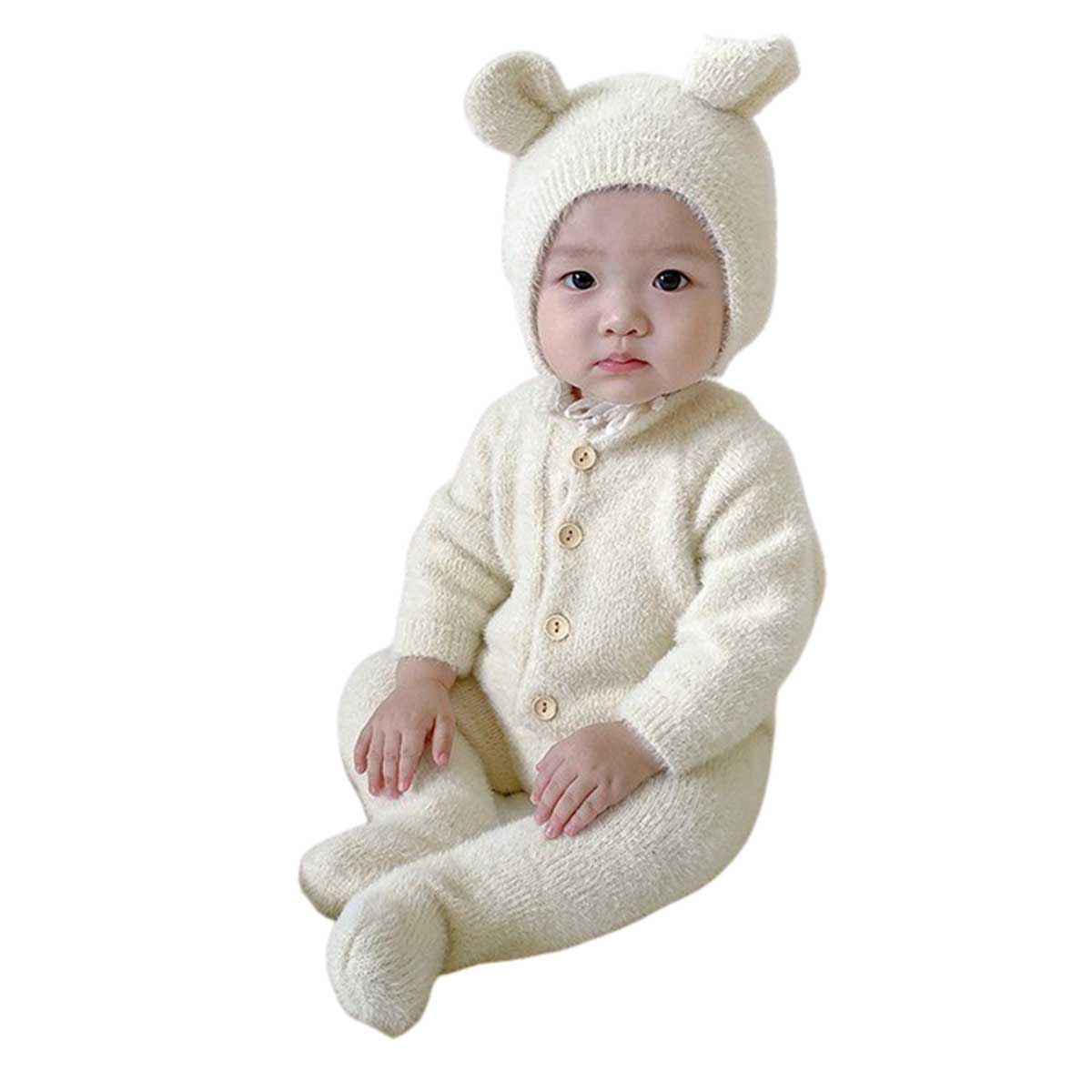 着ぐるみ クマ ベビー 赤ちゃん ロンパース くま かわいい