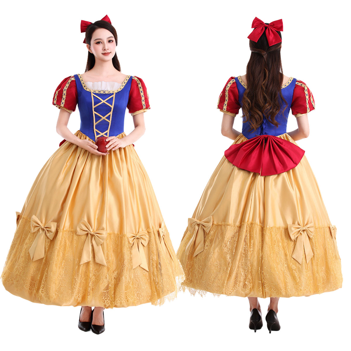 白雪姫 コスプレ ハロウィン 仮装 プリンセス ドレス