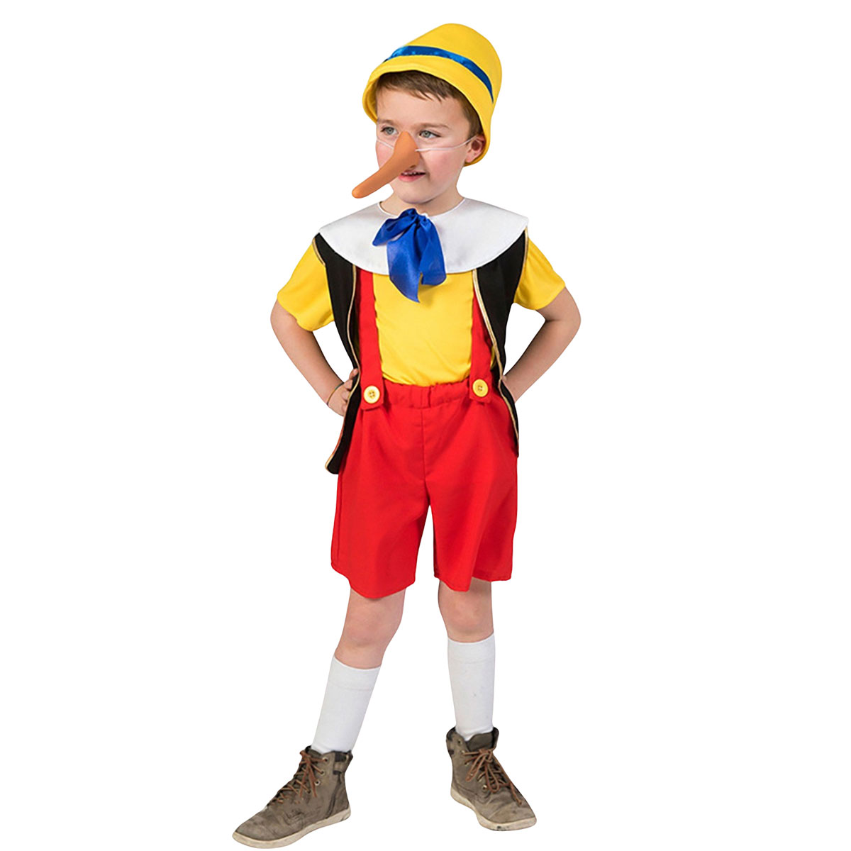 フルセット】ハロウィン ピノキオ コスプレ 子供 仮装 キッズ 衣装