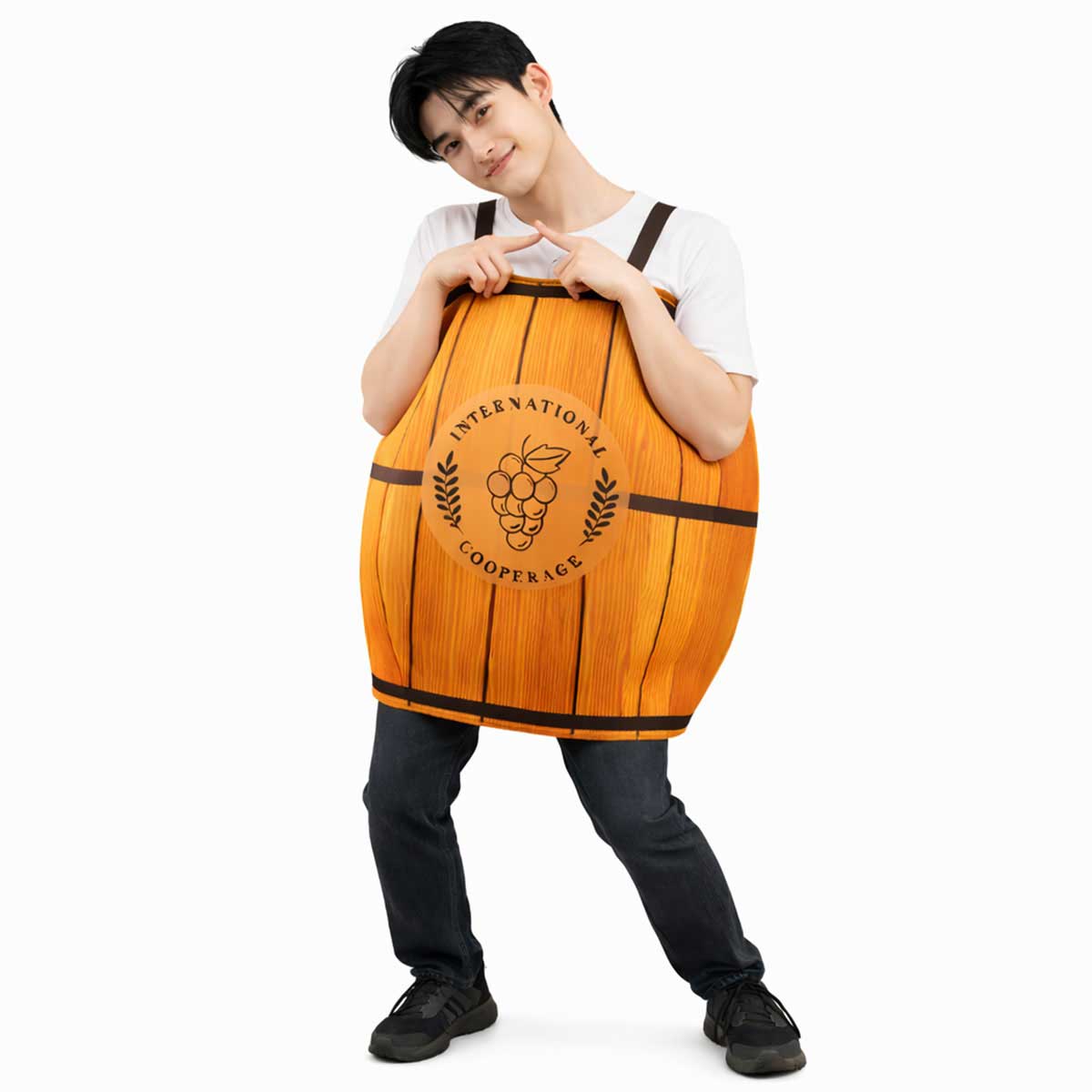 爆笑】 おもしろ コスプレ ワイン樽 面白い 着ぐるみ 大人用