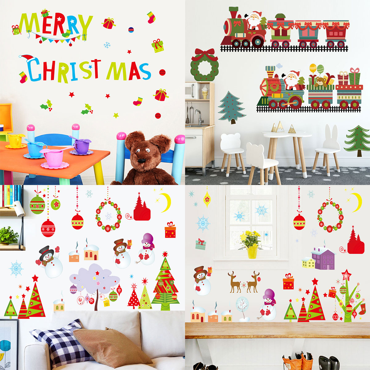 クリスマス 飾り ウォールステッカー 飾り付け 装飾 インテリア : いい